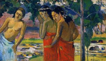 保羅 高更 Three Tahitian Women
